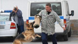 Полицейски кучета влизат в зрелищна акция в Пловдив