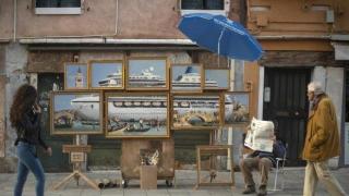 Изхвърлиха Банкси от площад във Венеция заради нелегална продажба на изкуството му (видео)