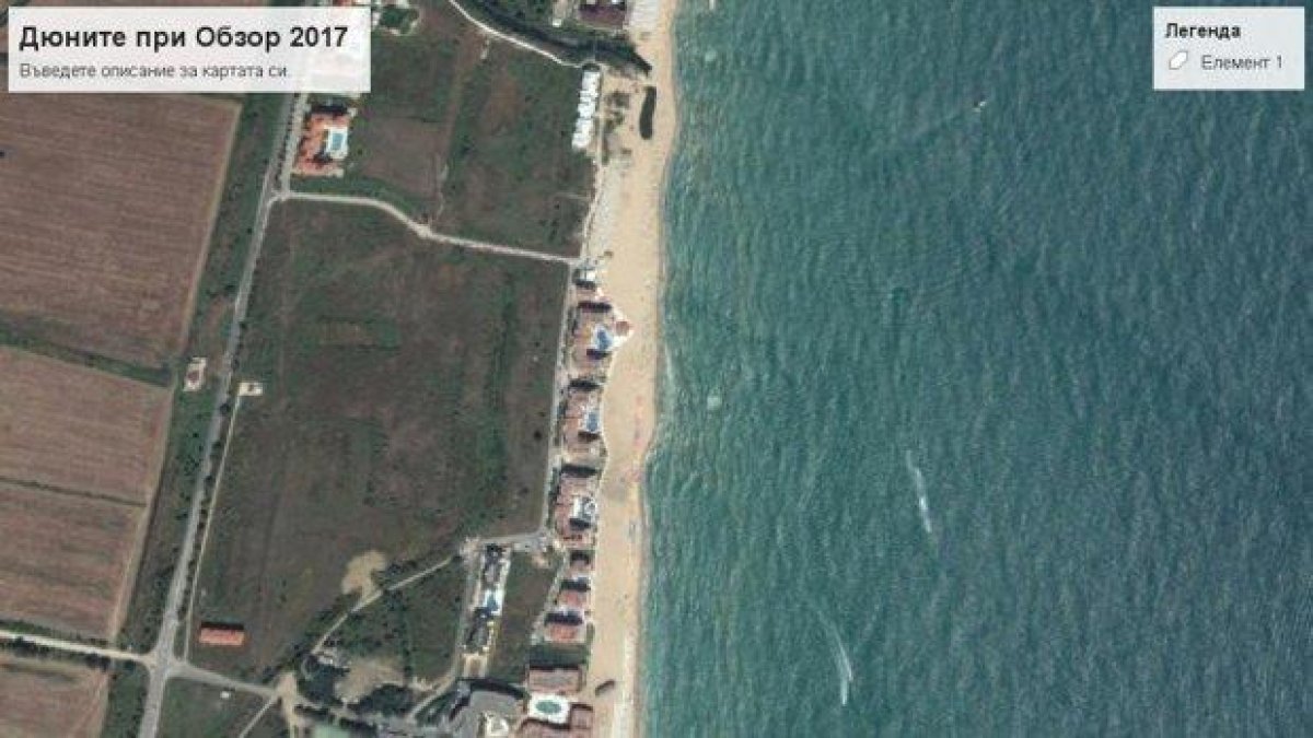 Вижте как застроиха Арапя и дюните на Обзор само за няколко години (снимки)