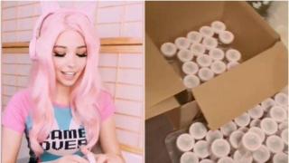 Звезда от Instagram забогатява, като продава водата, в която се къпе (видео)