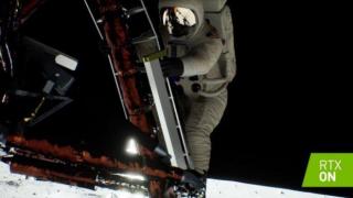 Nvidia създаде изключително реалистична възстановка на кацането на Луната (видео)