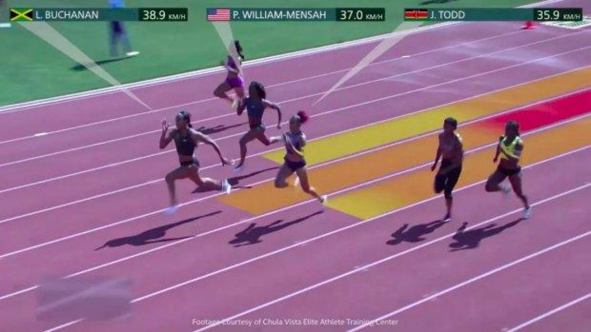 Новата технология "3D Athlete Tracking" ще дебютира на Олимпийските игри през 2020 г. (снимки)