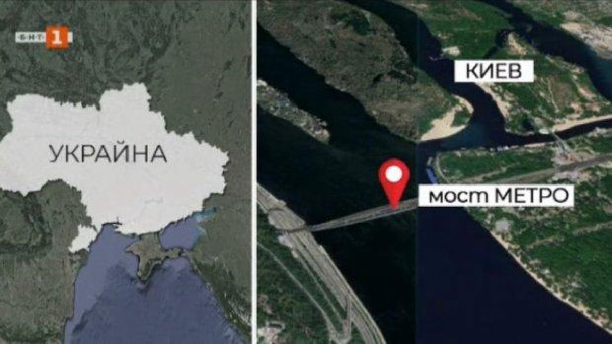 Дипломатически гаф в ефир: БНТ пусна карта на Украйна без Крим (снимки)