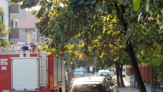 Скъсан е газопровод при изкопни работи в кв. "Витоша" в София (снимки)