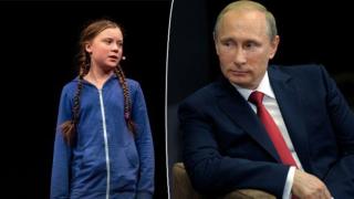 Възрастни хора с лични интереси употребяват Грета Тунберг, според Владимир Путин