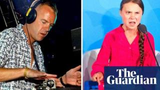 Fatboy Slim вкара речта на Грета Тунберг пред ООН в музикален микс на живо (видео)