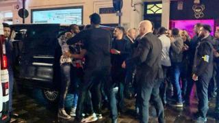 Юсейн Болт участва в масов бой в нощен клуб в Лондон (видео и снимки)