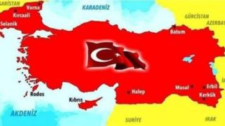Карта на Турция с включени Кърджали, Варна и Бургас взриви Фейсбук