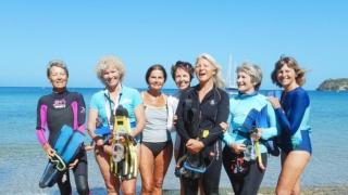 Гмуркащи се жени откриха голяма популация от отровни морски змии в Нумеа