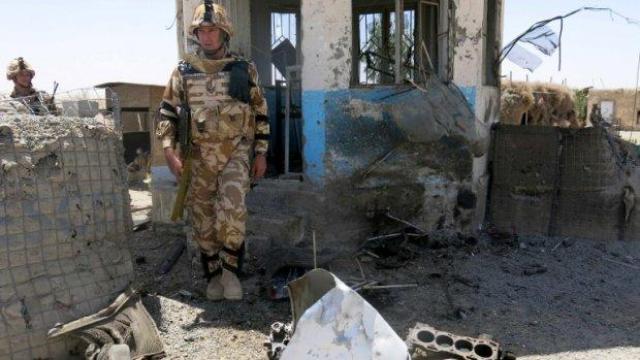 База с български военни в Кандахар е обстрелвана със снаряди