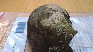Мъж намери череп на 2800 години, взел го за футболна топка
