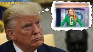 Тръмп забрави Мелания на поляната пред Белия дом (видео)