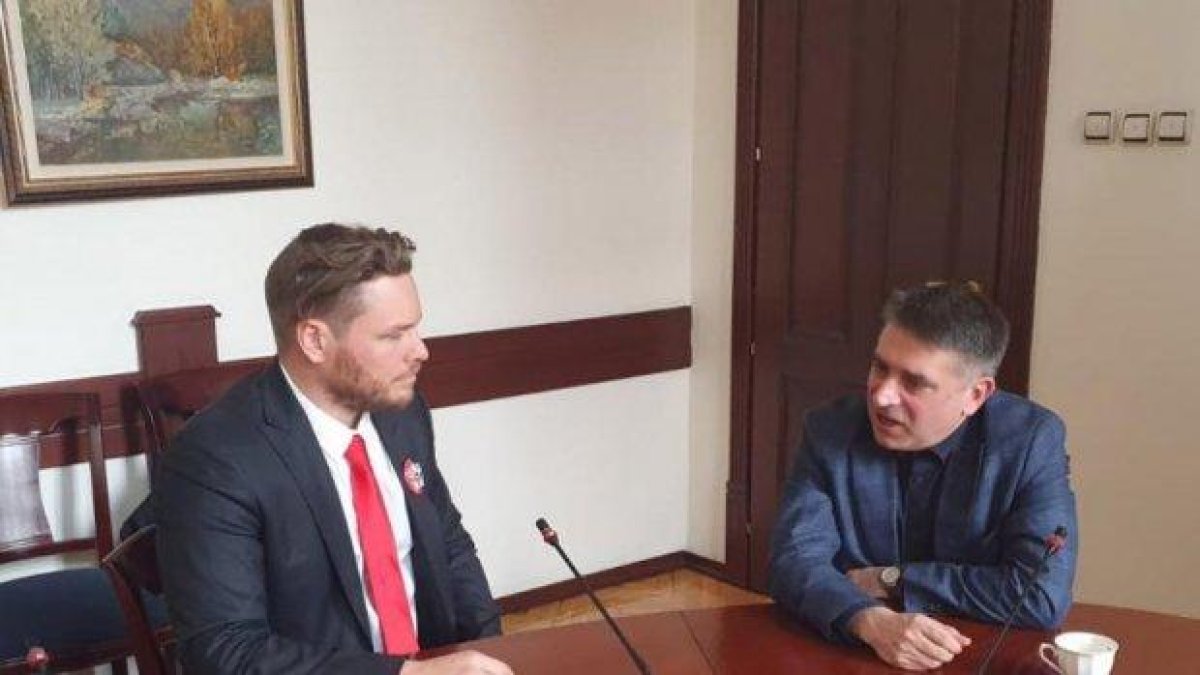 Данаил Кирилов прие Джок Полфрийман в кабинета си
