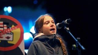 Грета Тунберг и Хавиер Бардем на протест с 500 хил. души в Мадрид (видео)
