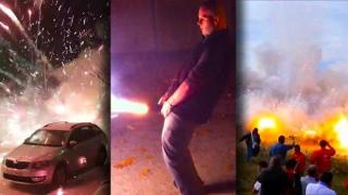 Топ 5 провали с фойерверки и пиратки (видео)