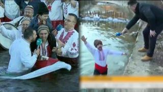 Репортери търсят сензация на Йордановден (видео)