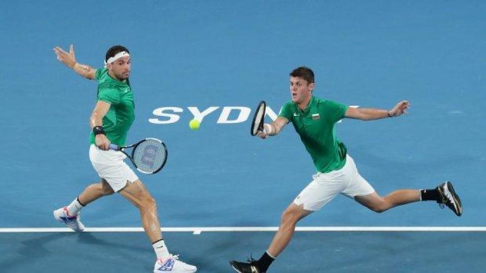Българският отбор по тенис отпадна от "ATP Cup" | Title Българският отбор по тенис отпадна от "ATP Cup"