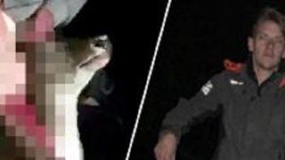 Осъдиха 25-годишен ловец, пуснал видео как коли сърна с нож (снимки 18+)