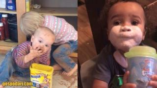 Когато децата притихнат съмнително в съседната стая (видео)