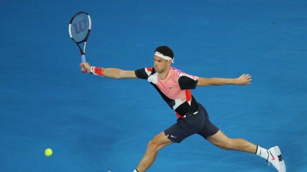 Григор Димитров получи предложение за брак на "Australian Open" (видео и снимки)
