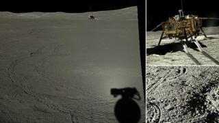 Китай пусна впечатляващи снимки на обратната страна на Луната