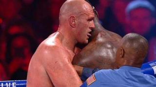 Тайсън Фюри облиза кръвта на Уайлдър (видео и снимки)