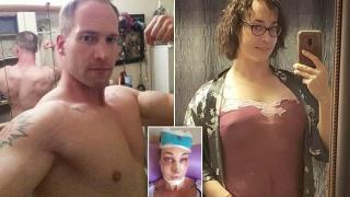 Бивш бодибилдър похарчи 110 000 долара, за да се превърне в жена (снимки)