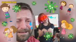 Как се оцелява с деца под карантина (видео)
