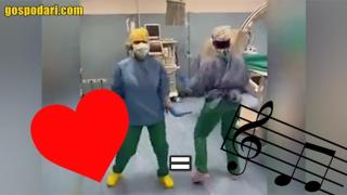 Танц от първа линия на смъртта (видео)
