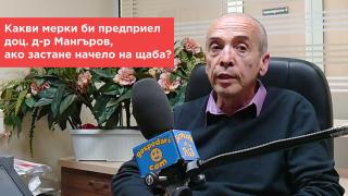 Попитахте доц. Мангъров: Ако Вие бяхте шеф на Щаба, какви мерки щяхте да вземете?