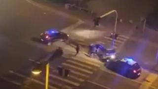 Мъж преодоля полицейска блокада в Милано и бе преследван 10 километра, преди да бъде арестуван (видео)