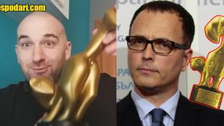 Стоян Мавродиев получи дигитален "Златен Скункс" от Боби Ваклинов (видео)