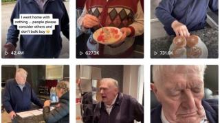 87-годишен дядо предизвика фурор в ТikТok, без да разбере (видео и снимки)