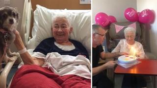 81-годишна жена с терминален рак пребори коронавируса точно за рождения си ден (видео и снимки)