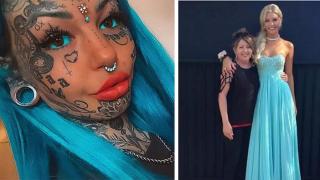 24-годишна инфлуенсърка, татуирала тялото си за $25 000, разкри как е изглеждала преди това (снимки)