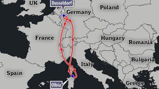 Компания пак пусна полети до Италия, но летището се оказа  затворено и самолетът се върна (снимки)