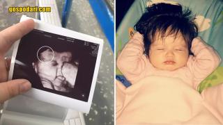 Майка видяла още на видеозон гъстата черна коса на своята дъщеричка (снимки)