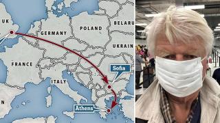 За Гърция през България: ето как бащата на Борис Джонсън прескочи блокадата заради Covid-19, наложена от сина му (снимки)