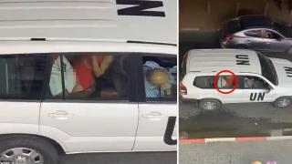 Скандално видео как служител на ООН прави секс в служебна кола, предизвика вълна от възмущение (видео и снимки)