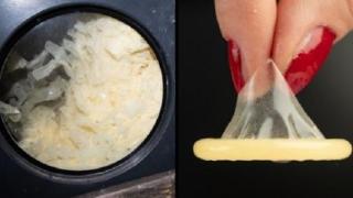 Полицаи конфискуваха 300 000 употребявани презервативи, препакетирани за продажба (снимки)