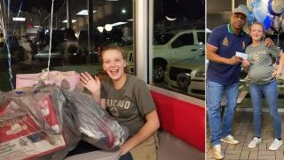 Пастор дари 12 000 долара на непозната бременна сервитьорка, за да отгледа детето си (видео и снимки)