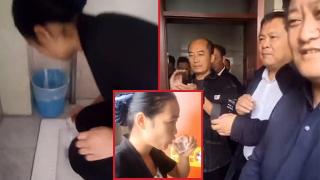 Чистачка пие вода от тоалетната, за да докаже колко добре си върши работата (видео)