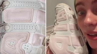 Били Айлиш разпали дебат относно цвета на маратонките си в нова масова оптична илюзия (видео)