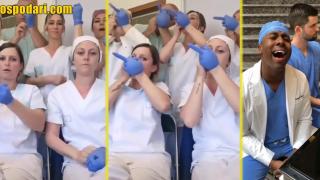 Медици поздравяват короната от сърце (видео)