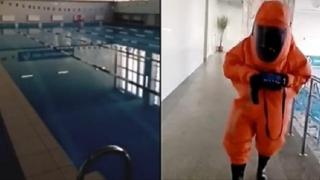 Деца са в критично състояние след плуване в басейн с хлор 250 пъти над нормата (видео и снимки)