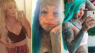 Осъдиха татуирания за $120 000 инстаграм модел Dragon Girl за трафик на наркотици
