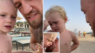 В скандално видео Конър Макгрегър нахъсва 3-годишния си син да удари друго дете в лицето (видео)