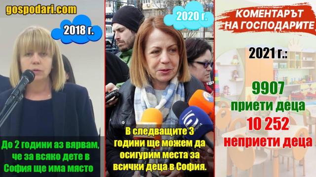 След години празни обещания: 10 252 деца останаха без място в детските градини в София („Коментарът на Господарите“)