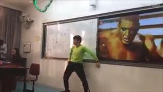 Азиатски ученици пеят Азис в клас (видео)