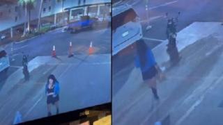 Доставчик на храна си прибра поръчката, след като я снима за доказателство, че е получена (видео)